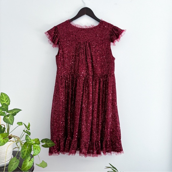 NWT sequin babydoll dress - Picture 5 of 8